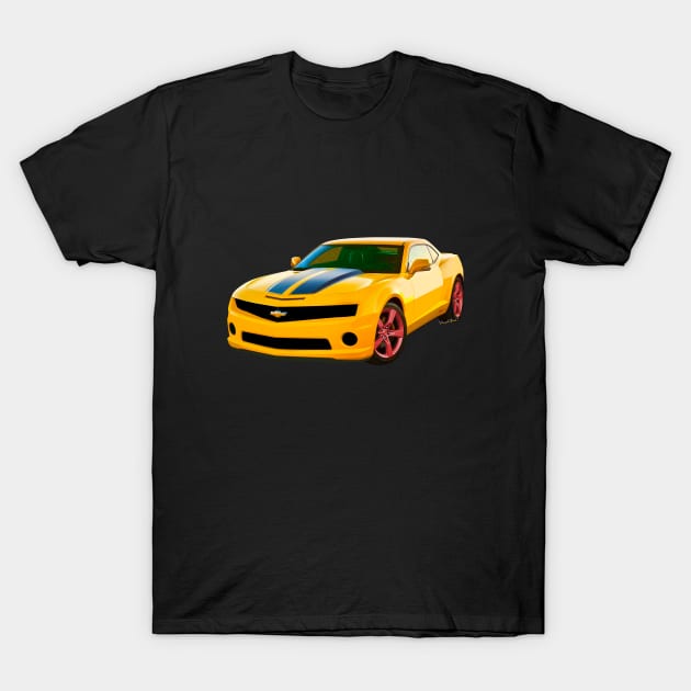 Camaro 2015 T-Shirt by vivachas